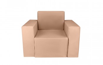 Canapé en carton + plaid