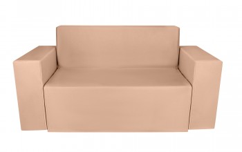 Cardboard furniture with plaids